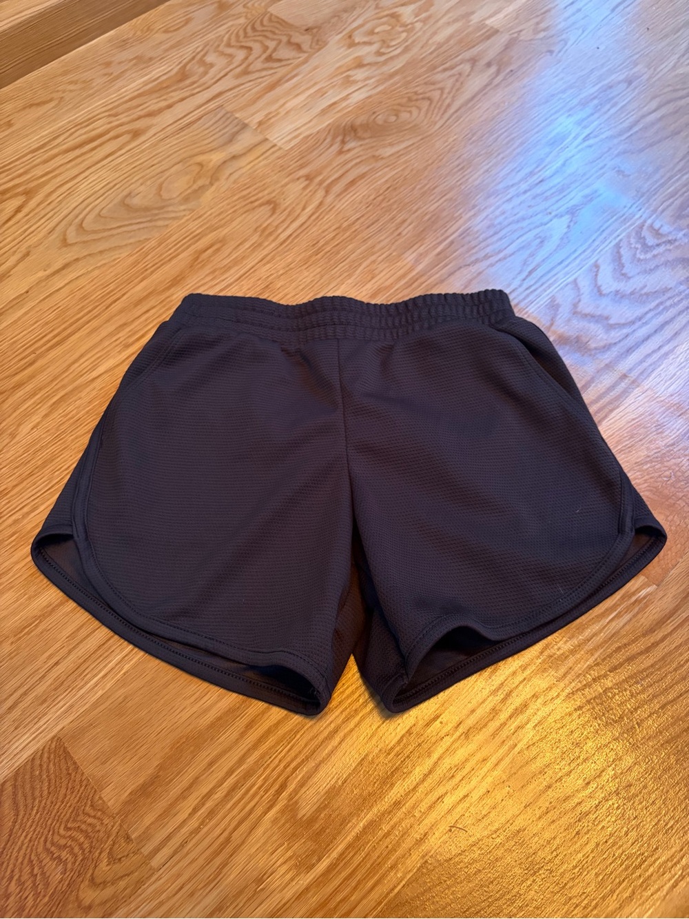 Athletic Works Black Girls' Mesh Sport Shorts